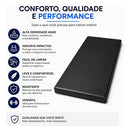 Colchonete Para Academia 90x45 Ginástica Exercícios Yoga Pilates D80