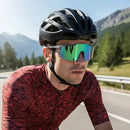 Óculos Corrida Ciclismo Beachtenis Masculino Feminino Uv400 Espelhada Cinza