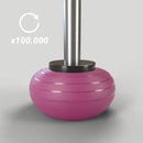 Bola De Ginástica E Pilates 65 Cm Tamanho 2 Cor Bordô