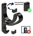 Kit 2 Suporte Pendurar Capacete Acessórios Chave De Parede