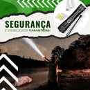 Lanterna Tática T9 Led Recarregável Mais Potente Do Mundo Alto Brilho Zoom Xhp Preto Luz Branca Holofote Pesca Sítio Fazenda Nixzen