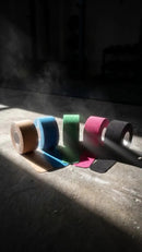 Fita Kinesio Tape Bandagem Elástica Kinesiology Taping Fisioterapia Muscular 5cm X 5m Adesiva Suporte Reabilitação Lesões Musculares Resistente Água Hipoalergênica Sem Látex Brasiliana Tech