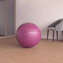Bola De Ginástica E Pilates 65 Cm Tamanho 2 Cor Bordô