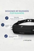 Pochete Corrida Fitletic Neoprene Preto Para Celular e Acessórios