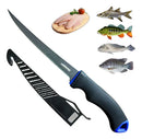 Faca Fileteira File De Peixe 29cm Marine Lamina Inox Pesca