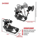 Suporte Volante SPRO Extreme Simracing Preto Compatível Logitech G29 G920 G923 Fanatec Simagic Thrustmaster Simulador Corrida