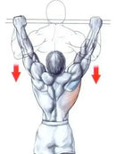 Barra Fixa Parede Musculação Pull-up Pegada Neutra E Aberta Cor Preto