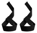Par de Strap Musculação Classic Academia Algodão Resistente 57cm Preto