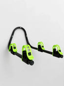Suporte De Parede Kawak Para 2 Bicicletas Preto Com Verde