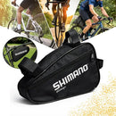 Bolsa De Bicicleta Bike Moto Shimano Para Quadro De Bicicleta Ferramentas e Pertences Cor Preto Resistente a Água Aro 20-29 -CICLOOABC