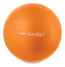 Bola Overball Pilates Ginastica Yoga Fisioterapia Hidrolight Cor Laranja 20cm