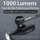 Lanterna Bike 1000 Lumens Engate Suporte Gopro Recarregável