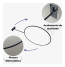 Kit 2 Suporte Bola Suiça Pilates Parede Reforçado Resistente