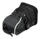 Bolsa De Selim Tsw Impermeável Nylon Ziper Mtb Bicicleta Cor Preto Com Cinza