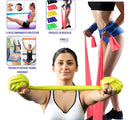 Kit 3 Faixas Elástica Thera Band Exercício Fisioterapia Yoga