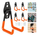 Kit 5 Suporte De Parede Aço Bike Escada 35kg Organização