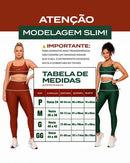 Conjunto Fitness Academia Calça E Top Zero Transparência