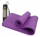 Colchonete Tapete Yoga Pilates Ginástica Grosso 10mm Premium Cor Roxo