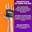 Luva de Musculação Mini Palma Hidrolight para Treino e Proteção Contra Calos – Vinho