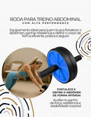 Roda Abdominal Rolo De Exercícios Lombar Abwheel Fit
