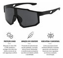 Óculos De Sol Polarizado Feminino Masculino Ciclismo