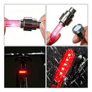 Farol Bike Buzina Lanterna Traseira Led Recarregável Usb Sinalizador Bicicleta Luz Potente Resistente Água Preto Segurança Noturna Ciclismo Mountain Bike Urbana Kit Completo 3 Em 1