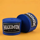 FAIXA ESPORTIVA BANDAGEM MAXIMUM AZUL - PAR - 3 METROS