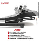 Suporte Volante SPRO Extreme Simracing Preto Compatível Logitech G29 G920 G923 Fanatec Simagic Thrustmaster Simulador Corrida
