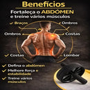 Roda Abdominal Supermedy Dupla Reforçada, Com Cabo Antiderrapante e Suporte Para 120kg