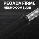 2x Barra Halter Musculação Crossfit Maciça Inox Rosqueada