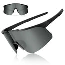 Forestory Óculos Esportivo De Sol Ciclismo Corrida Beach Tennis Uv400 Cor Preta