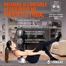 Mini Bola Overball Pilates 25cm Exercícios Funcional Vollo
