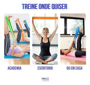 Kit 3 Faixas Elásticas Thera Band Exercício Fisioterapia Alongamento Yoga Pilates Resistência Treino em Casa Inboxmobile