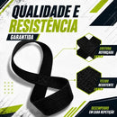 Par Strap 8 Oito Academia Musculação Deadlift Strongman