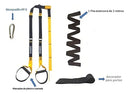 Fita Suspensão TRX Profissional Ropeshop Amarelo Até 150kg 2,55m