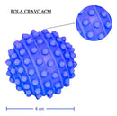 Kit Com 3 Bolas Cravos Para Fisioterapia