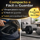 Roda Abdominal Supermedy Dupla Reforçada, Com Cabo Antiderrapante e Suporte Para 120kg