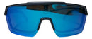 Armação Óculos Sol Hb Presto 2.0 Ciclismo Grafeno Armação Matte Navy Lente Blue Chrome