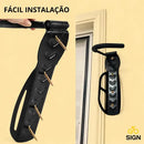 Suporte Vertical Parede Para Pendurar Bicicleta Com Gancho Resistente Apoio Trava Bike Speed Mtb Preto Sign