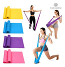 Kit 5 Faixas Elásticas Thera Band Fisioterapia Exercício Fit