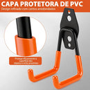 Kit 5 Suporte De Parede Aço Bike Escada 35kg Organização