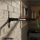 Suporte De Parede Pendurar Bicicleta Modelo Horizontal Braço Cabide De Parede P/ Bike Emborrachado Retrátil Gancho Rack Para Bike Acessórios Oficina Garagem Suporte Dobrável Espaço-economia Bestbike