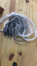 Rede Pesca Lambari Malha 2 X 2cm 20mm Alt 1,52 Fio 0.20mm 05mt
