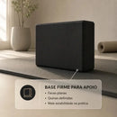Kit c/ 2 Blocos de Yoga Para Exercícios Alongamento Pilates Meditação Tijolo Funcional Alongamento Ioga Cor Preto Jcanova Store