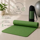 Tapete de Yoga YR Ymports de EVA Premium Antiderrapante com Bolsa