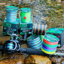 Linha Pesca 300m Multifilamento 8 Fios Invisível Camuflagem