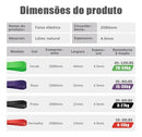 Kit 4 Pilates Super Bands Elastico-treino Musculaçao Faixa