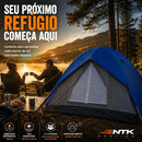 Barraca Iglu Nautika Fox para 2 a 3 Pessoas com Mosquiteiro e Impermeável