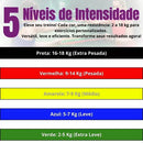 Elastico Para Exercicios Kit 5 Elastico Exercicio Cor Cores