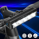 Farol Monster 5 Led Tg3 Lanterna Bike 20.000 Lumens Forte Potente Barra Recarregável Usb Bicicleta Patinete - Marca Camperluz